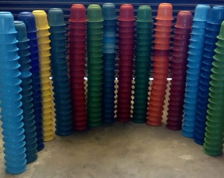 Macetas Holandesas apiladas